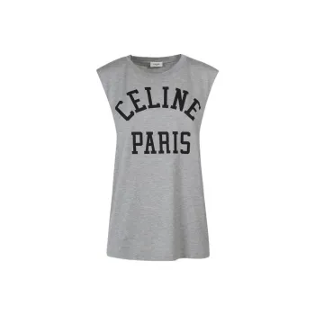 CELINE T Shirts Women's Gray