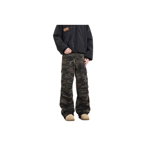 GBXM Jeans Unisex Black Army Green 
