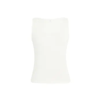 MEIYANG Tank Tops Women's White