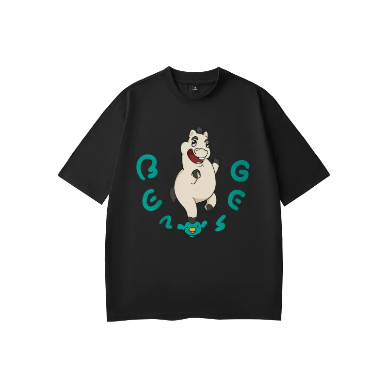BENGEN Drop Shoulder Sleeve T Shirt Unisex-2