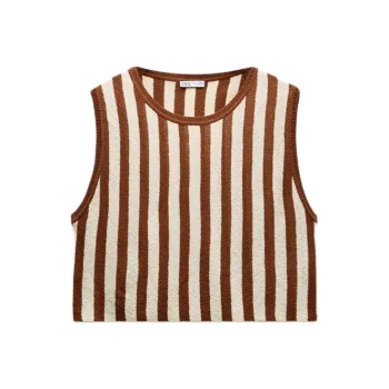 ZARA Tank Tops Women's Transparent