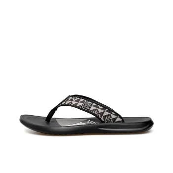 Shiozawa Stitching Quick Dry Flip Flops Men's Black