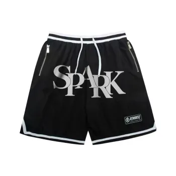 MIRACLE KILL x SPARK INFINITE Casual Shorts Unisex Black