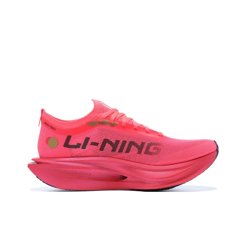 LINING Flyco 5 ELITE Running Shoes Unisex Low Top Fluorescent Begonia Red-1
