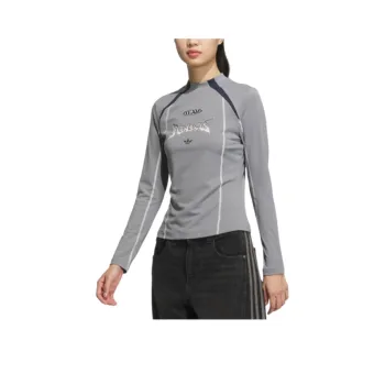 Adidas Originals T Shirt Women's Gray
