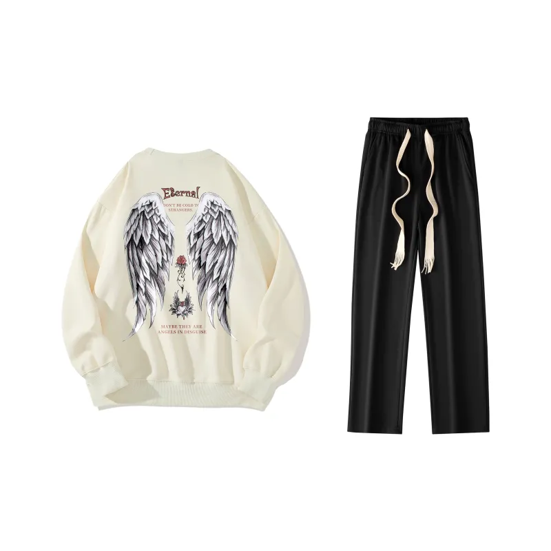 B.X Sweatshirt Sets Unisex-11