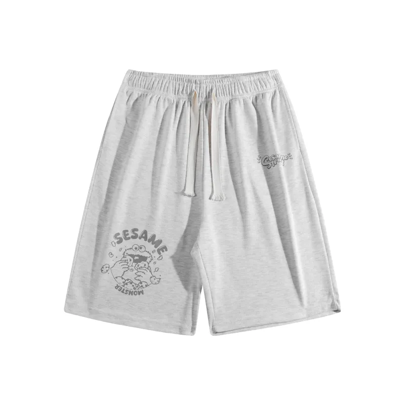 SESAME STREET Casual Shorts Unisex-25