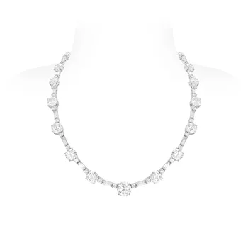 GAONAS Pendant Chain All 925 Sterling Silver With Synthetic Zircon Necklaces Women's
