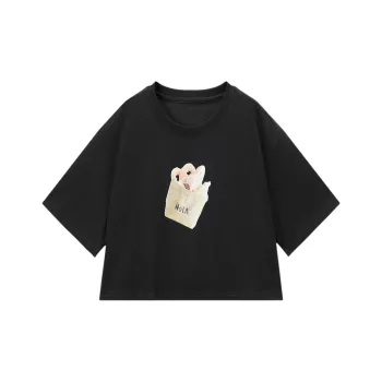 EICHITOO T-Shirts Women's Black B7