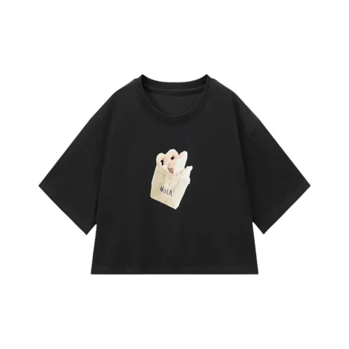 EICHITOO T Shirts Women's Black B7