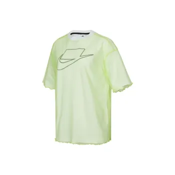 Nike Drop Shoulder Sleeve T Shirt Women's Yellow