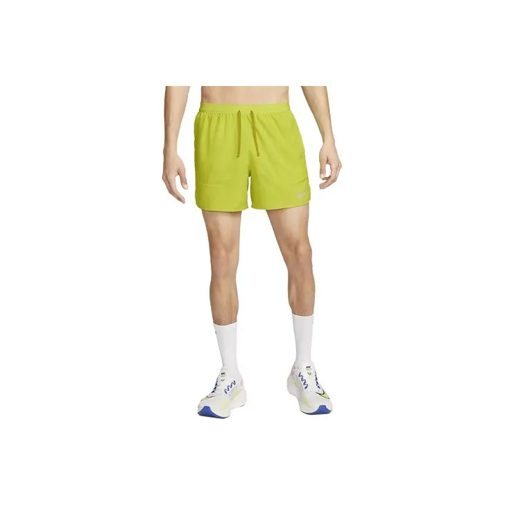 Nike Sports Shorts Men Green Yellow-0