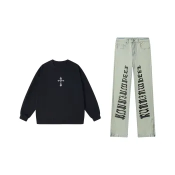 RUNNINWHEEL Sweatshirt Sets Unisex