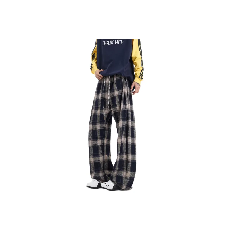 FONDLOOK Casual Pants Unisex Black-3