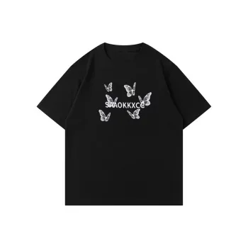 PLAY BUSH Regular Short Sleeved T Shirts Women's