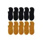 10 Pack (Black 5+Ginger Yellow 5)