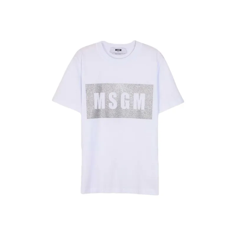 MSGM T Shirts Women's White-0