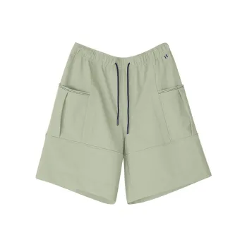 ACMEITEM Casual Shorts Unisex Horse Tail Pine Green