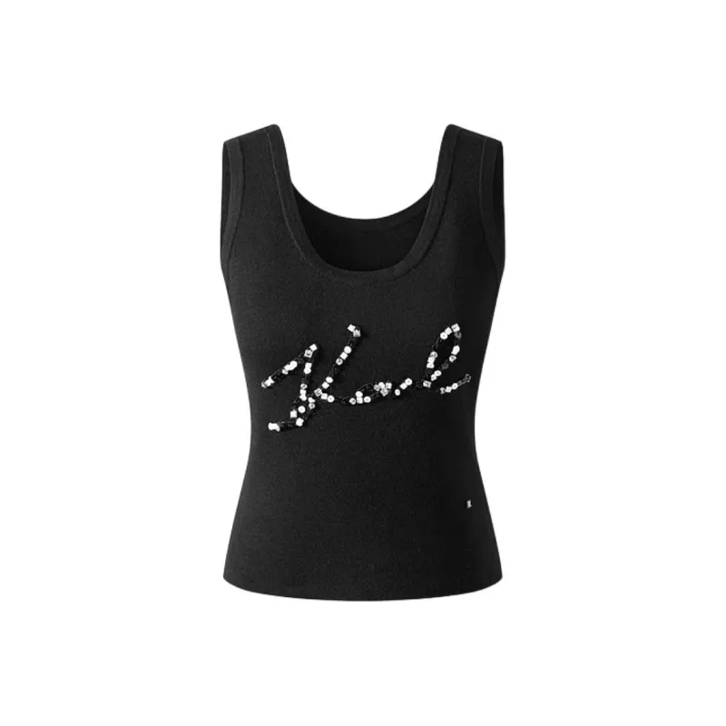 KARL LAGERFELD SS24 Tank Top Women's Black-0