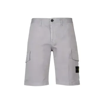 STONE ISLAND Casual Shorts Men's Gray