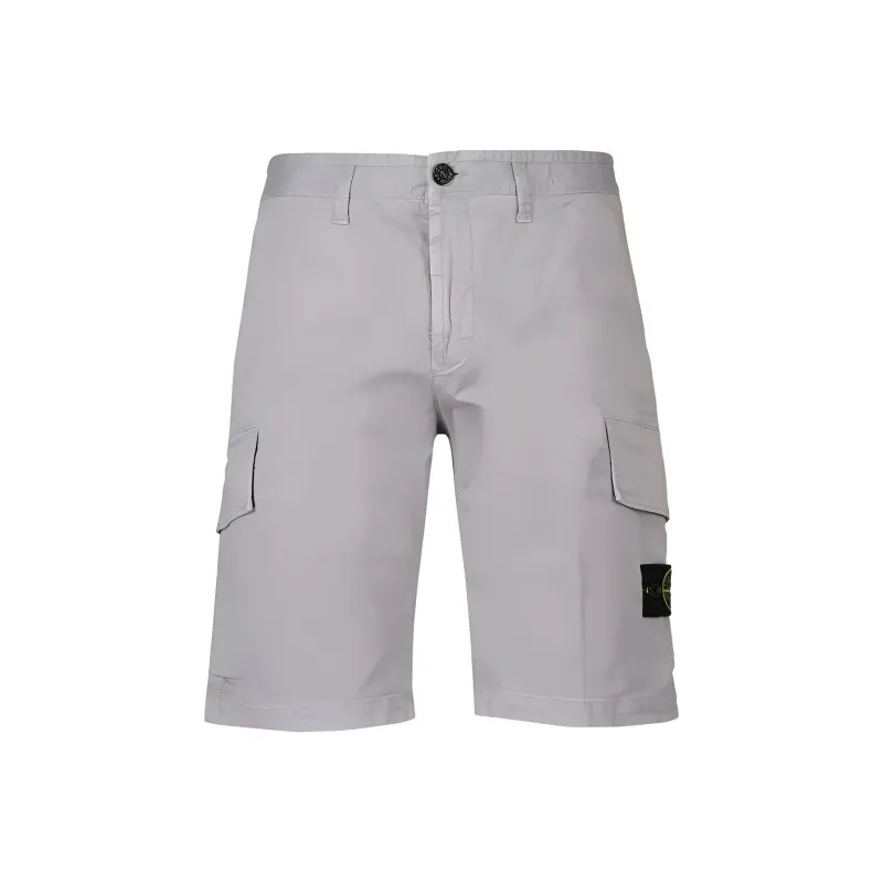 STONE ISLAND Casual Shorts Men's Gray-0