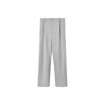 SINBOS Casual Pants Men Misty Rain Gray