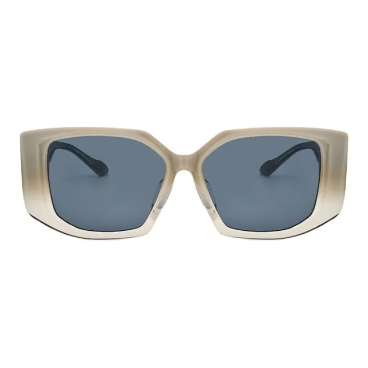 THE OWNER Plate Frame Irregular Shape Sunglasses Unisex-7