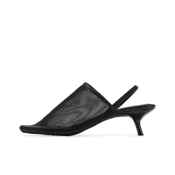 GG CC Slim Heel French High Heels 5cm Women's Black