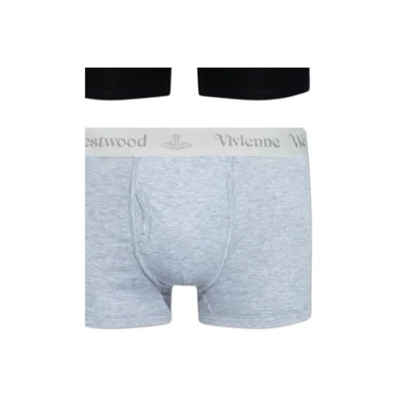 Vivienne Westwood Logo waistband Organic cotton Blend Boxers-3