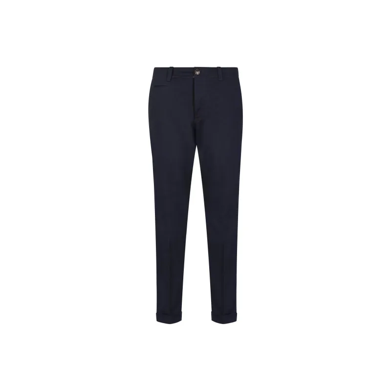 PT Pantaloni Torino Casual Pants Men's Cyan-0