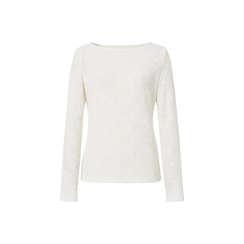 Hopeshow T Shirts Women's Ecru 004-0
