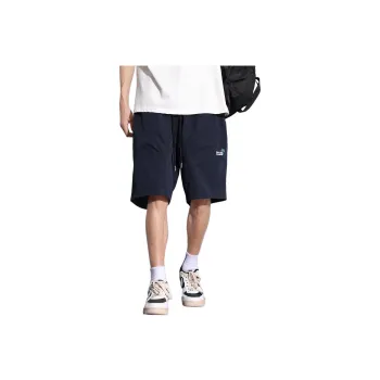 Tonlion Casual Shorts Men's Navy Blue