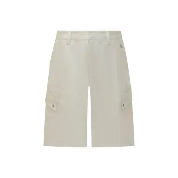 Off Linen Shorts