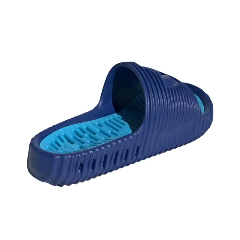 Adidas Originals Adilette 25 Slip Resistant Abrasion Resistant Slide Slippers Unisex Blue-3