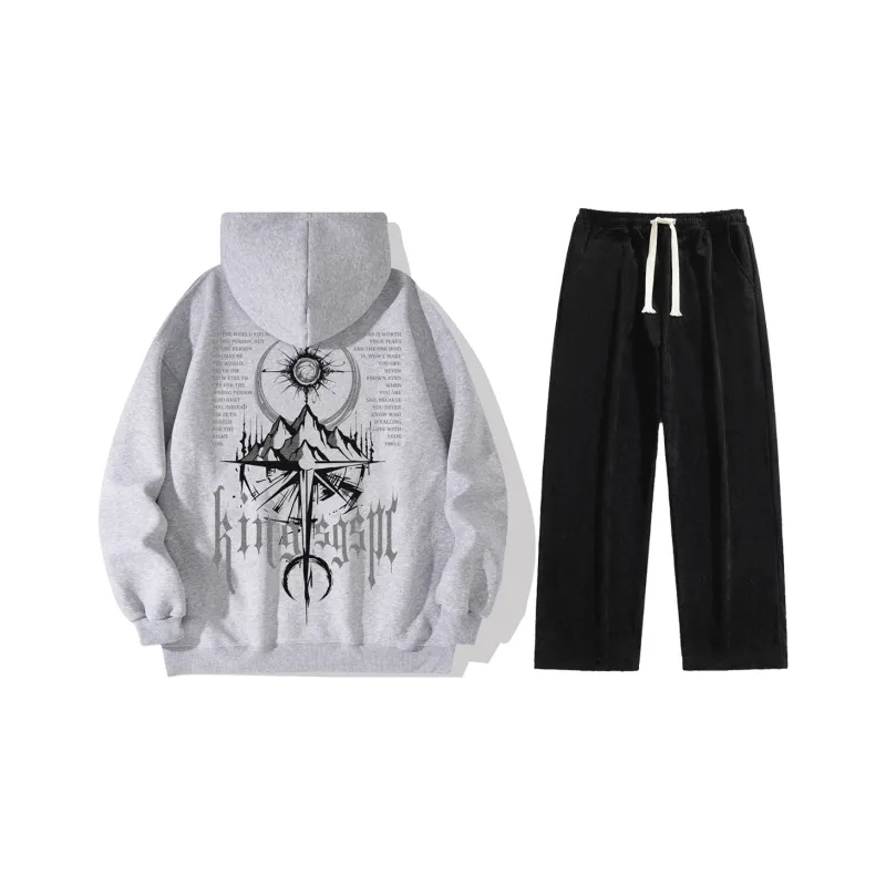 Kingsgspc Sweatshirt Set Unisex-10
