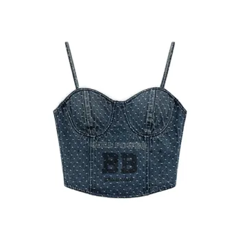 CHUU Tank Tops Women's Dark Denim Blue