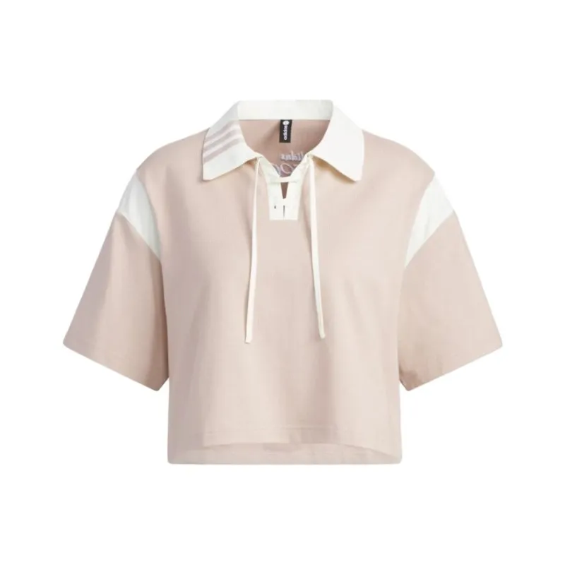 Adidas Neo Crop Tops Women's Gray Brown Tan-0