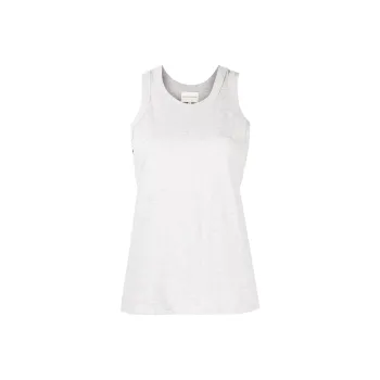 Loulou De Saison Round neck Cotton Tank Top