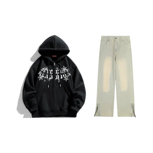 REXSHION Sweatshirt Sets Unisex