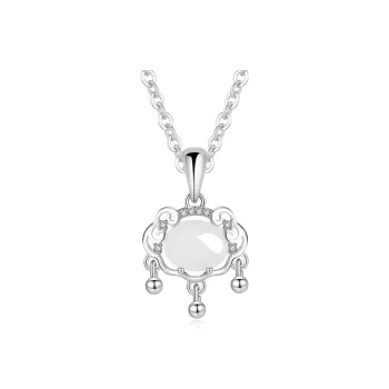 Lao Feng Xiang Chalcedony Necklaces Women's