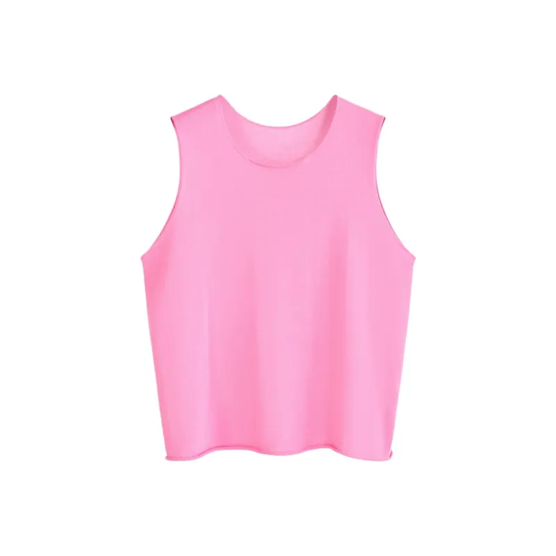 MS MIN Tank Top Women's Peach Pink-0