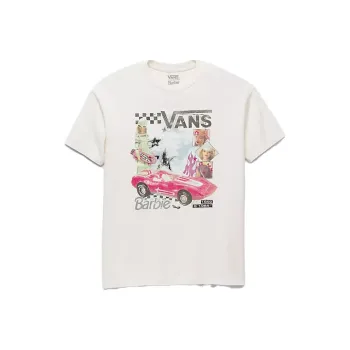 Barbie X Vans T-Shirts Women's Ecru