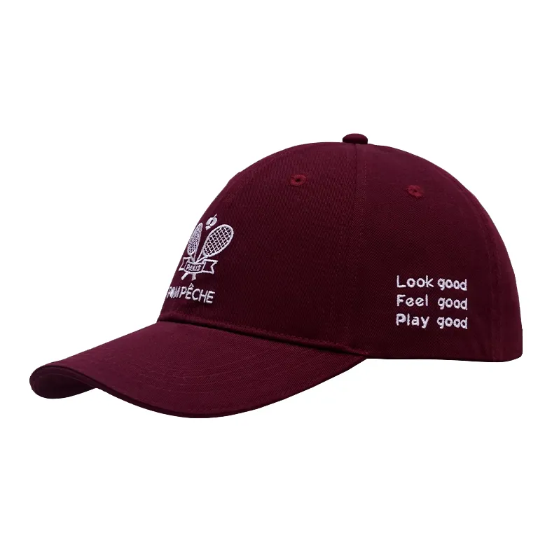 POM PECHE Cotton Baseball Caps Unisex-12