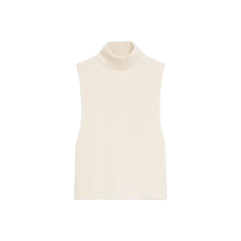 MaxMara Studio Tank Tops Women's White Matte-0