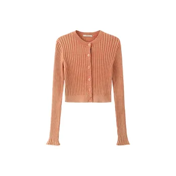 CUBIC Slim Fit Knitwear Women's Ochre-Orange