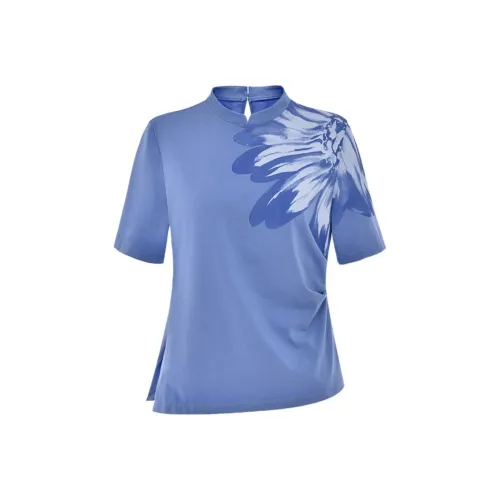 DIFFIE RIEGER T-Shirt Women's Blue