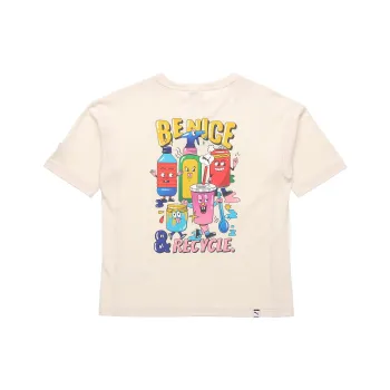 PUMA T Shirts Women's Ecru