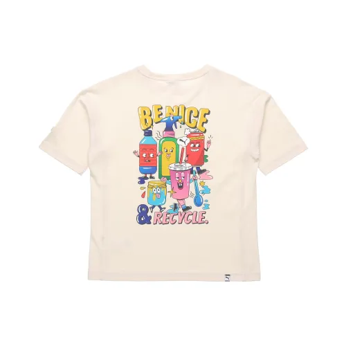 PUMA T Shirts Women's Ecru