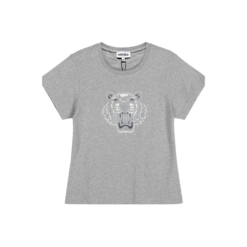 KENZO T Shirts Women's Pearl Gray-0