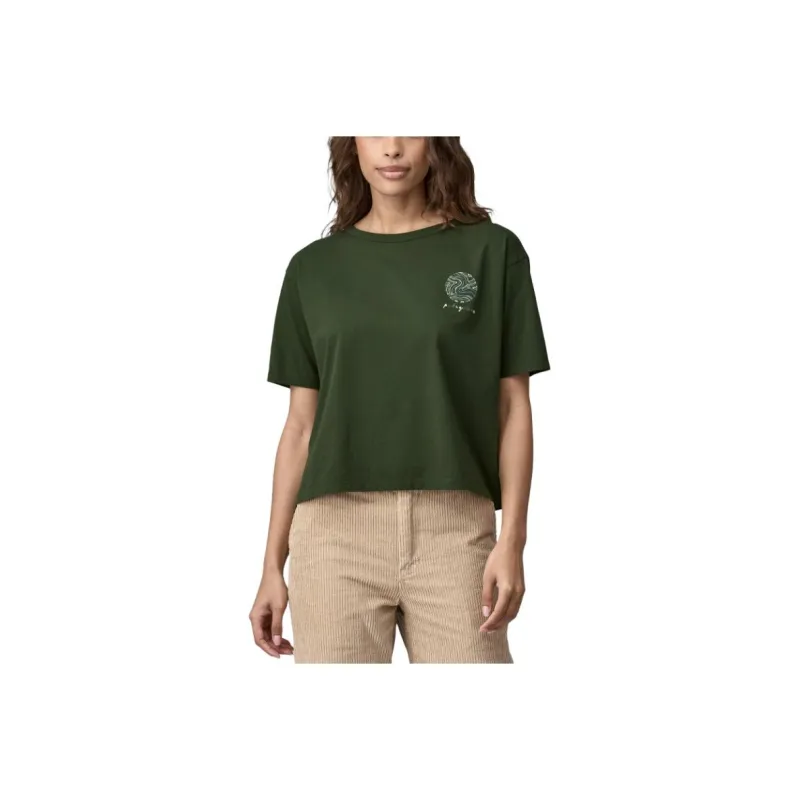 Patagonia T Shirts Women's Green-1
